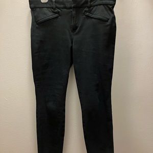 Gap black signature skinny ankle pants 6P